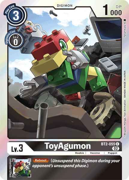 ToyAgumon (BT2-055) Common (Resurgence Booster Set)