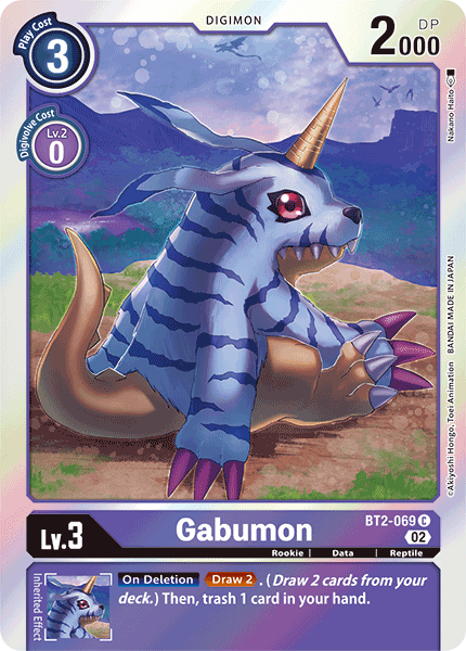 Gabumon (BT2-069) Common (Resurgence Booster Set)