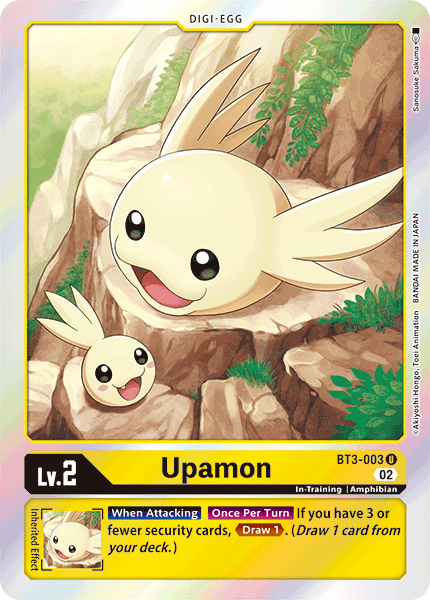 Upamon (BT3-003) Uncommon (Resurgence Booster Set)