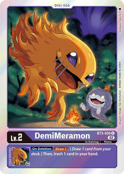 DemiMeramon (BT3-006) Uncommon (Resurgence Booster Set)