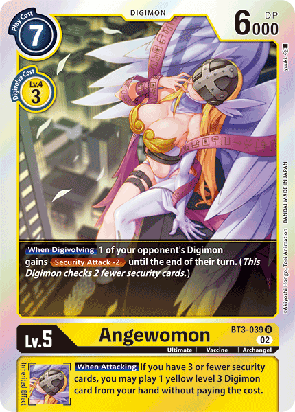 Angewomon (BT3-039) Rare (Resurgence Booster Set)