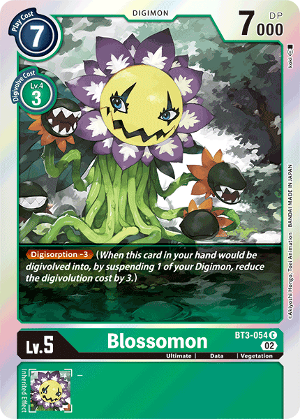 Blossomon (BT3-054) Common (Resurgence Booster Set)