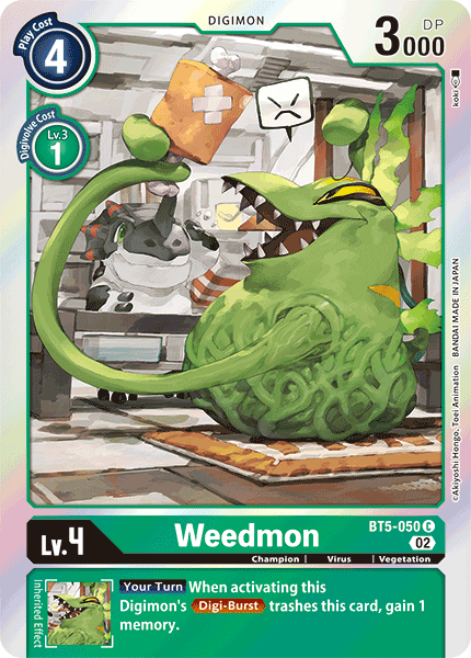 Weedmon (BT5-050) Common (Resurgence Booster Set)