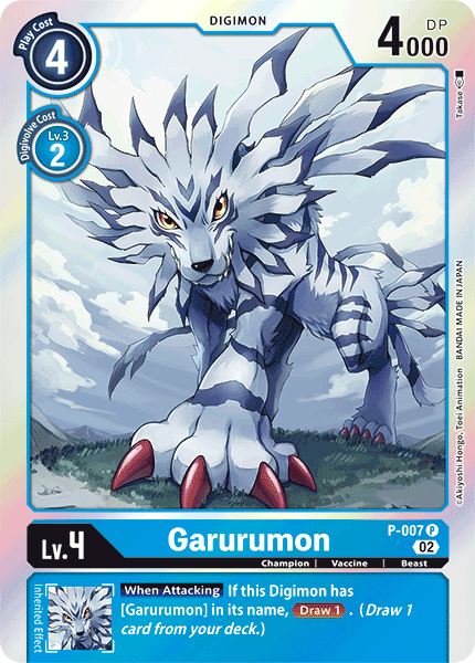 Garurumon (P-007) Promo (Resurgence Booster Set)