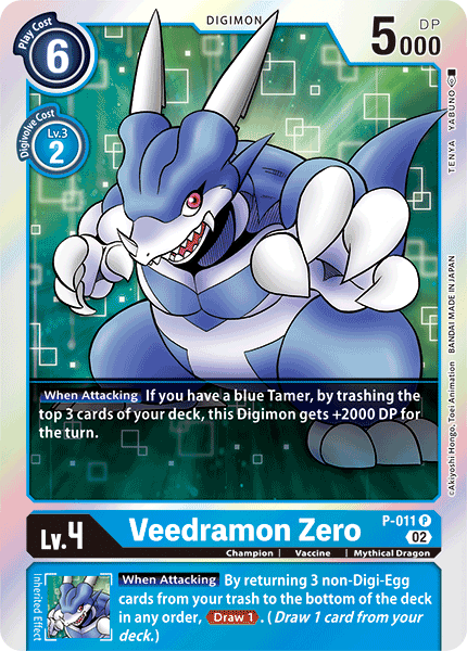 Veedramon Zero (P-011) Promo (Resurgence Booster Set)