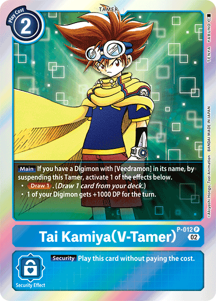 Tai Kamiya (V-Tamer) (P-012) Promo (Resurgence Booster Set)