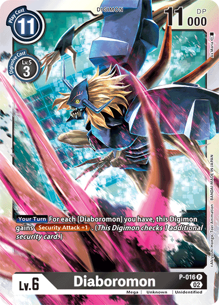 Diaboromon (P-016) Promo (Resurgence Booster Set)