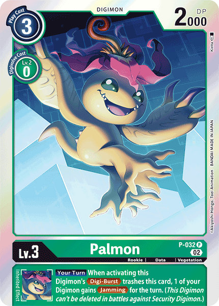 Palmon (P-032) Promo (Resurgence Booster Set)