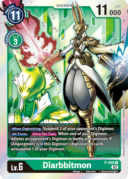 Diarbbitmon (P-090) Promo (Resurgence Booster Set)