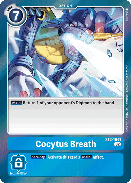 Cocytus Breath (ST2-16) Uncommon (Resurgence Booster Set)