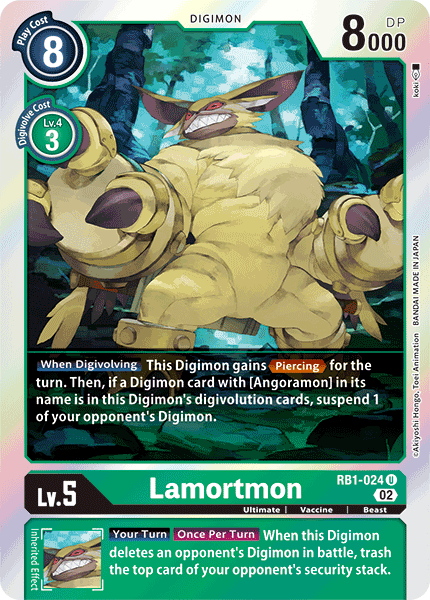 Lamortmon (RB1-024) Uncommon (Resurgence Booster Set)