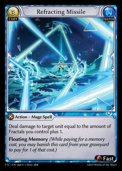 Foil Refracting Missile (Fractured Crown) EN-068-Uncommon