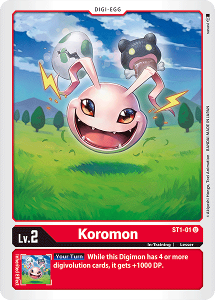 Koromon (ST1-01) Uncommon