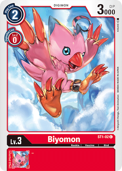 Biyomon (ST1-02) Common