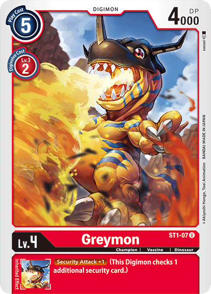 Greymon (ST1-07) Uncommon