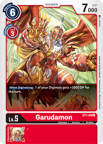 Garudamon (ST1-08) Uncommon