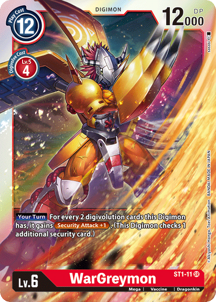 WarGreymon (ST1-11) Super Rare