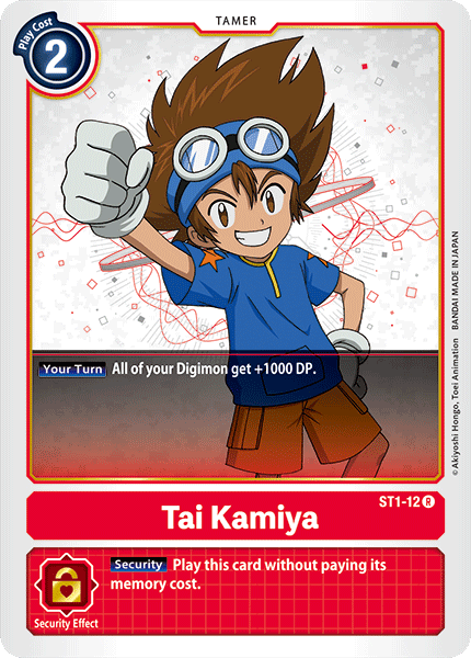 Tai Kamiya (ST1-12) Rare