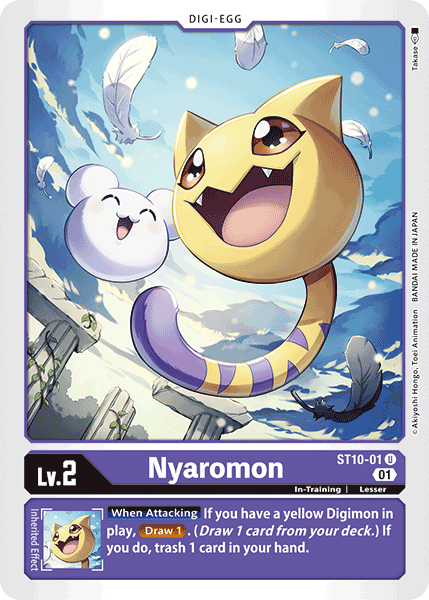 Nyaromon (ST10-01) Uncommon