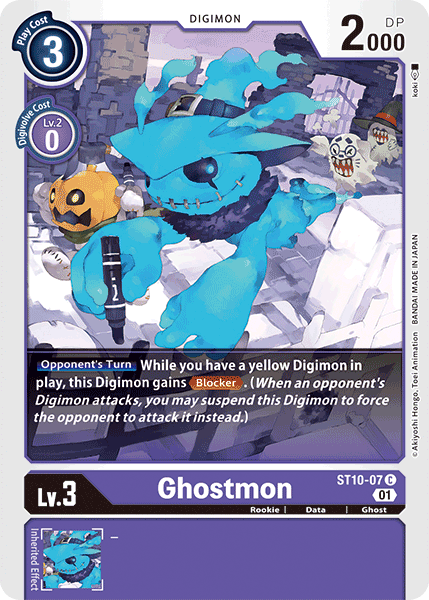 Ghostmon (ST10-07) Common