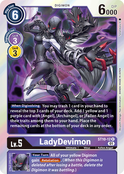LadyDevimon (ST10-12) Rare