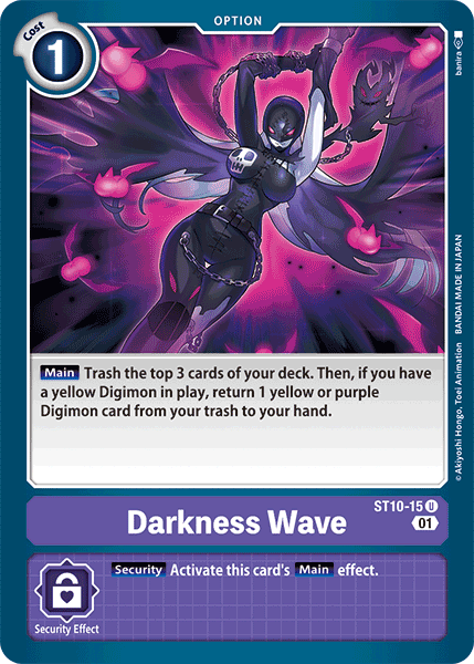Darkness Wave (ST10-15) Uncommon