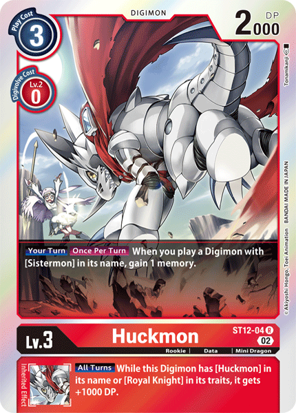 Huckmon (ST12-04) Rare