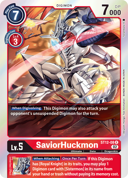 SaviorHuckmon (ST12-08) Rare