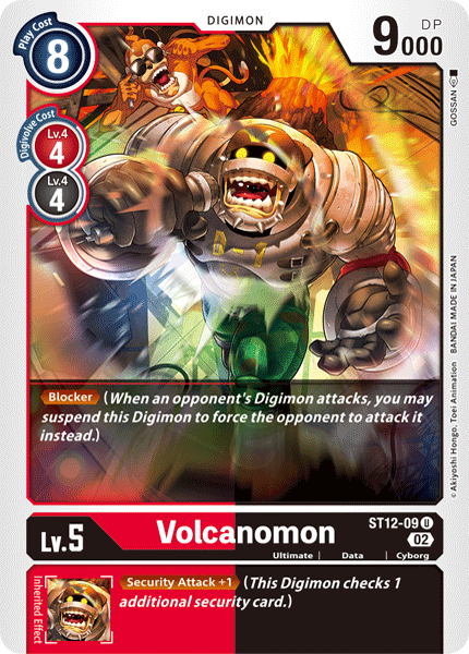 Volcanomon (ST12-09) Uncommon