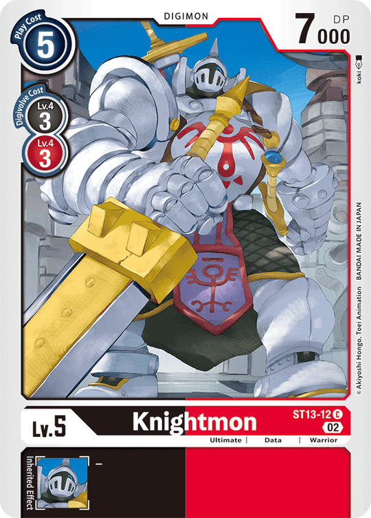 Knightmon (ST13-12) Common