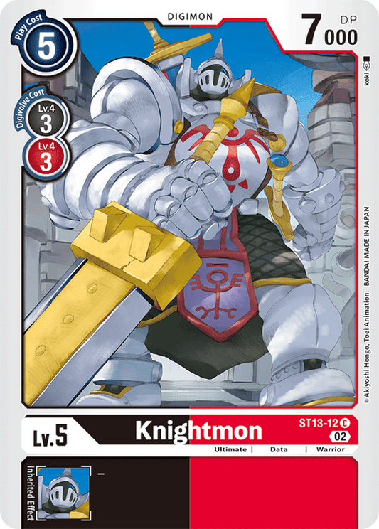 Knightmon (ST13-12) Common