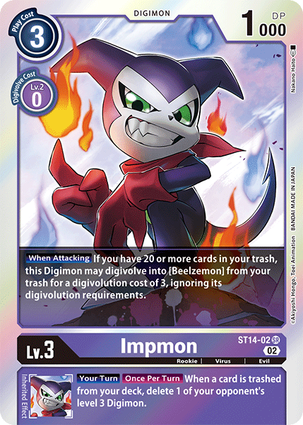 Impmon (ST14-02) Super Rare