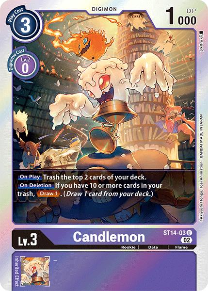 Candlemon (ST14-03) Uncommon