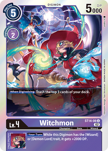 Witchmon (ST14-06) Uncommon