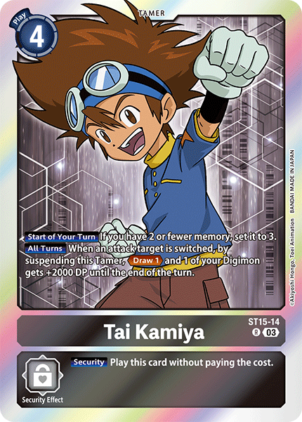 Tai Kamiya (ST15-14) Rare