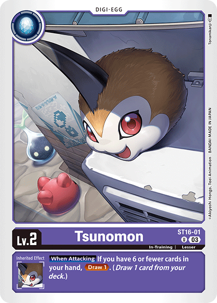 Tsunomon (ST16-01) Uncommon