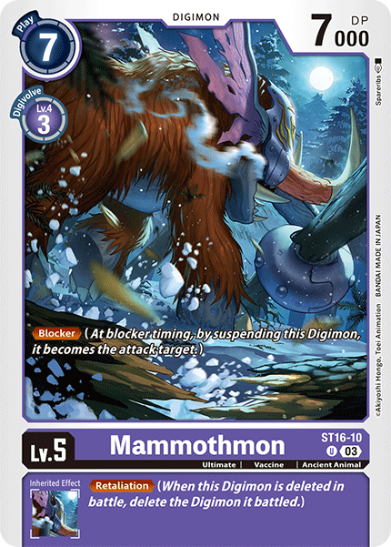 Mammothmon (ST16-10) Uncommon