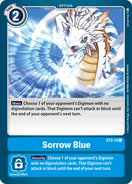 Sorrow Blue (ST2-14) Common