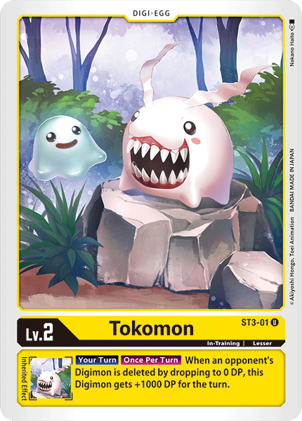 Tokomon (ST3-01) Uncommon