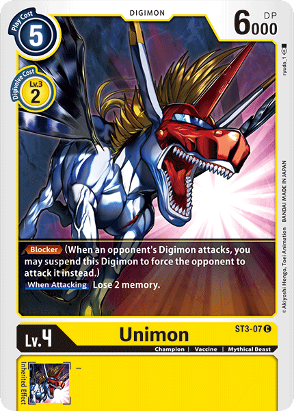 Unimon (ST3-07) Common