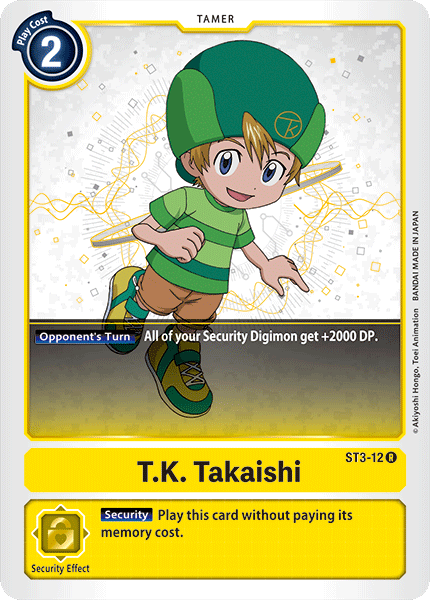 T.K. Takaishi (ST3-12) Rare