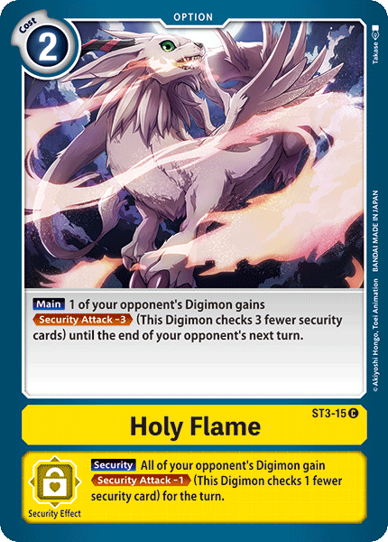 Holy Flame (ST3-15) Common
