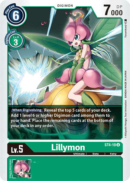 Lillymon (ST4-10) Uncommon