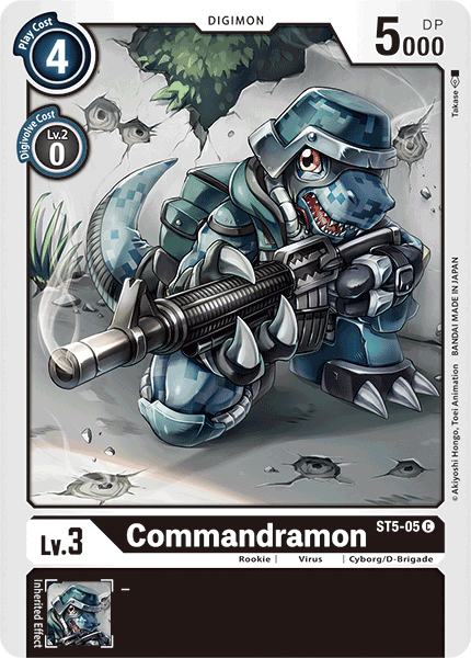 Commandramon (ST5-05) Common