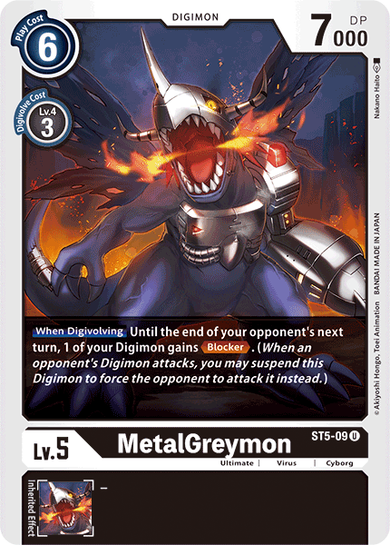 MetalGreymon (ST5-09) Common
