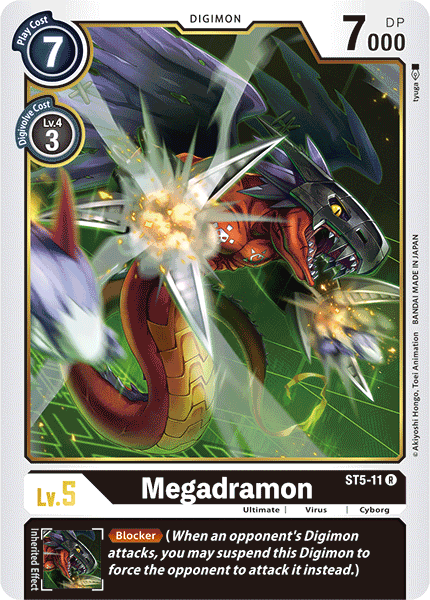 Megadramon (ST5-11) Rare