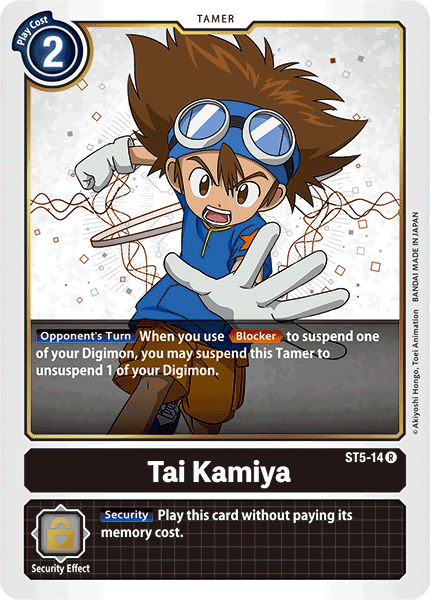 Tai Kamiya (ST5-14) Rare