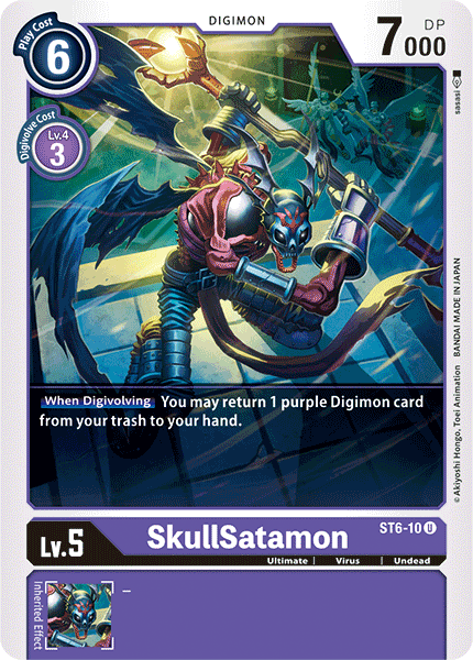 SkullSatamon (ST6-10) Uncommon