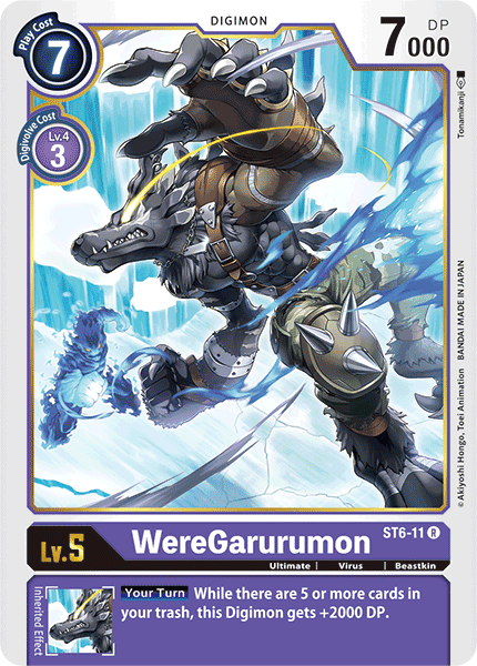 WereGarurumon (ST6-11) Rare