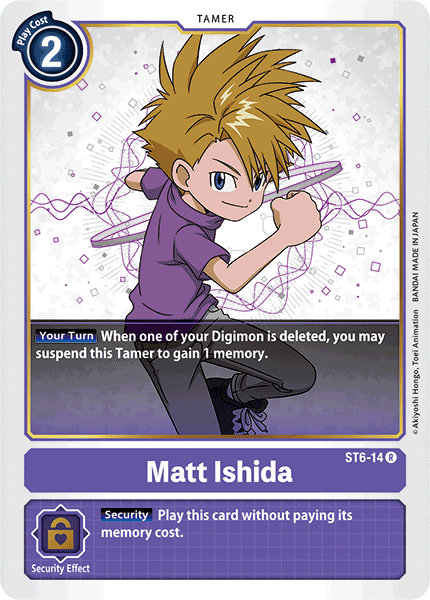 Matt Ishida (ST6-14) Rare